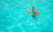 © Світлана Л. - Child in the pool. Child boy is swimming in the pool