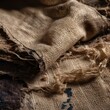 sack  - hessian wheat bag fabric