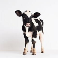 Standing Holstein Calf