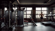 © designwala - Gym interior with equipments