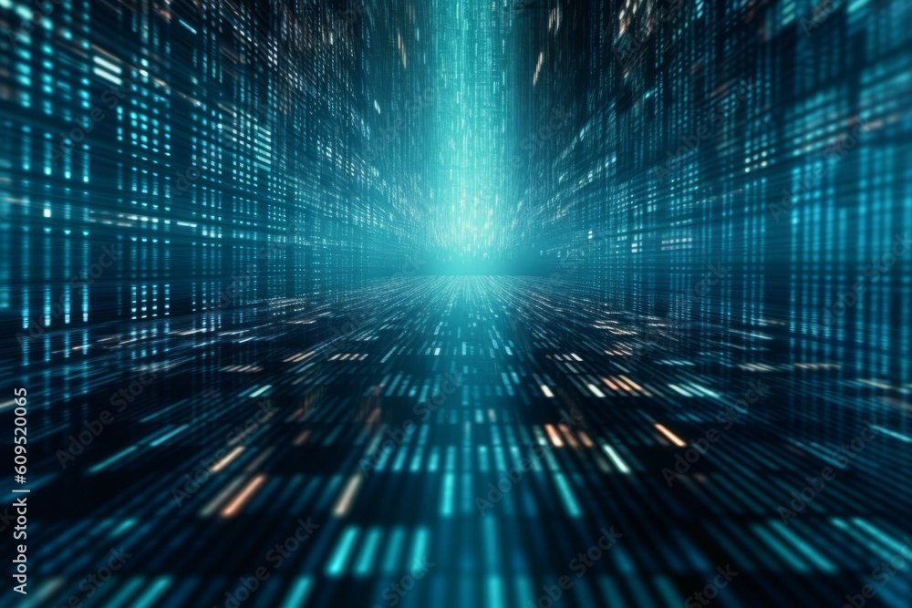 Futuristic matrix background. Programming concept. Backdrop for design ...