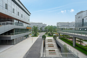 Leinwandbilder - Office Building in Science and Technology Industrial Park
