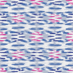 Seamless abstract pattern in doodle style with the image of colorful strokes. 