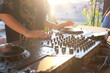 © travellingdede - DJ performing during sunset in Canggu, Bali