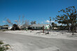 Destroyed Houses and Uprooted Trees after Hurricane Ian in Fort Myers Florida Sea Front, USA