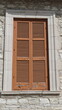 Drewniana okiennica okno architektura cypr