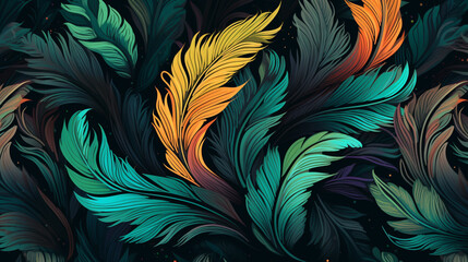 Wall Mural - abstract dark atmosphere pattern pattern