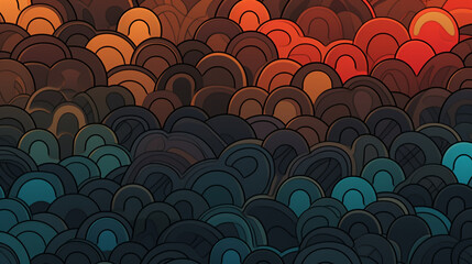 Wall Mural - abstract dark atmosphere pattern pattern