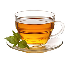 tea isolated on transparent background - generative ai