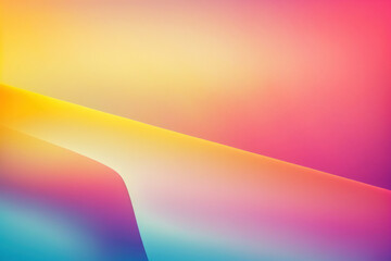 Wall Mural - Abstract colorful background with modern pastel colored lines. Generative AI