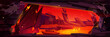 Volcano lava hell rock cave view fantasy game cartoon background. mysterious and dangerous flowing molten hot magma level adventure design. Ground crack with liquid fire river flow terrain surface.