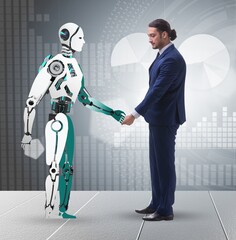 Concept of cooperation between humans and robots