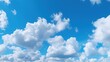 Leinwandbild Motiv blue sky and clouds