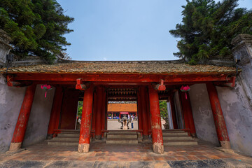 Temple of Literature also call name Van Mieu Quoc Tu Giam, it also known as first Temple of Confucius and ancient university in Hanoi.