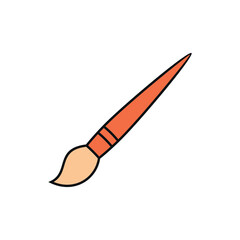 Poster - Paint Brush Icon Vector Template