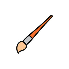 Poster - Paint Brush Icon Vector Template