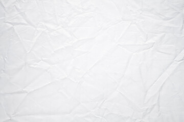 Wall Mural - Creased white cloth texture background