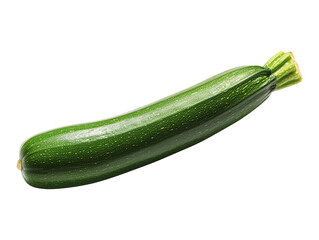 Wall Mural - Zucchini isolated on transparent or white background, png