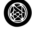 4K Symbol Button Design Sinnbild, Darstellung