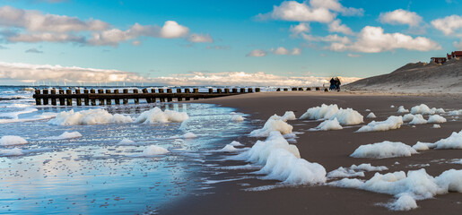 ein Dezembervormittag am Strand von Wangerooge