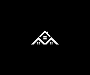 Poster - real estate, house logo 