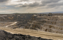 High Limestone Quarry Of Coldstones On Greenhow Hill In Nidderdale Yorkshire