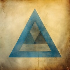 Wall Mural - abstract triangle background with triangles