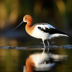 Poster - American avocet