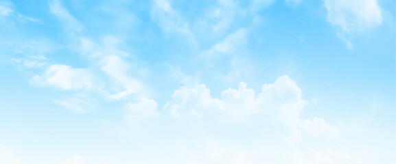 Wall Mural - cloudy blue sky abstract background. unusual abstract background sky
