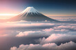 富士山と雲海