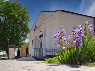 Wall Mural - Gomel, BELARUS - MAY 26, 2023: The district center is the city of Buda Kosheleva. museum