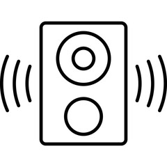 Sticker - Speaker Icon