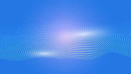 Wall Mural - abstract wavy circle background. back