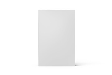 premium food packaging blank box 3d rendering