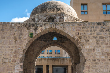 Wall Mural - Zawiyat Ibn Arraq remainings of Mamluk building in Beirut, Lebanon