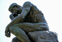 The Thinker Auguste Rodin Statue Museum Paris 