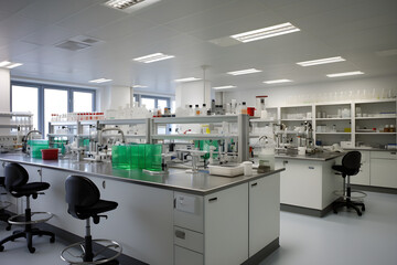 room in a laboratory