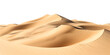 Summer Desert sandy beach summer isolated on Transparent Background, Png Cutout, Generative Ai