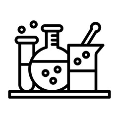 Wall Mural - Chemistry Icon