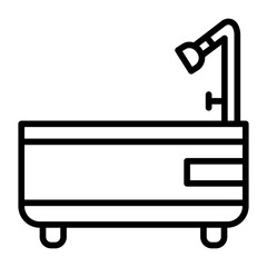 Poster - Bathtub Icon