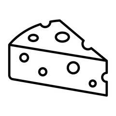 Wall Mural - Cheese Icon