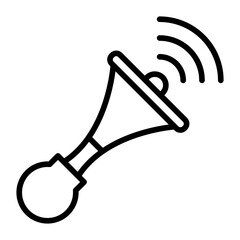 Sticker - Horn Icon