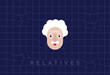 © Pixology - Relatives Science Flat Design Character