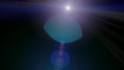 Wall Mural - Optical lens flare effect, 4K resolution, Very high quality and realistic, Lens Flare, Studio Flare, Light Leak, flash lights, natural lighting lamp rays effect, Light Horizon, Light pulses and glow