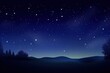 © Gelpi - Background of an illustration of a starry night sky on a summer night. Generative AI