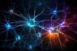 © Gelpi - Elegant and beautiful abstract background representing neurons and neural connections. Generative AI