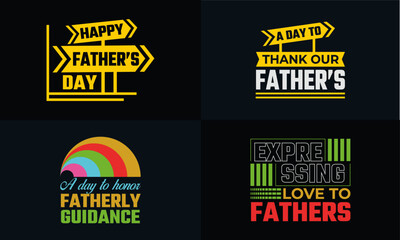 Wall Mural - best typography T-shirt for FATHER'S DAY