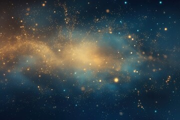 Wall Mural - Space galaxy background. Generative AI.