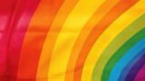 Fototapeta Sypialnia - A vibrant rainbow-colored background with the LGBTI flag as the central focus, symbolizing unity, inclusivity, and pride - Generative ai