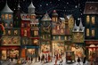 © lichtblitze - weihnachten in der stadt (generative ai)